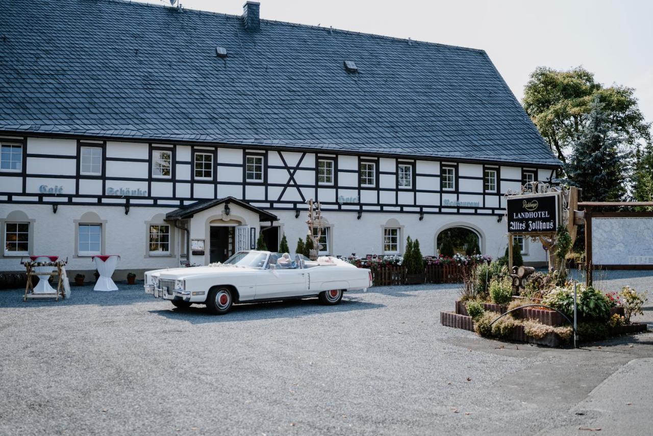 Landhotel Altes Zollhaus Хермсдорф Экстерьер фото