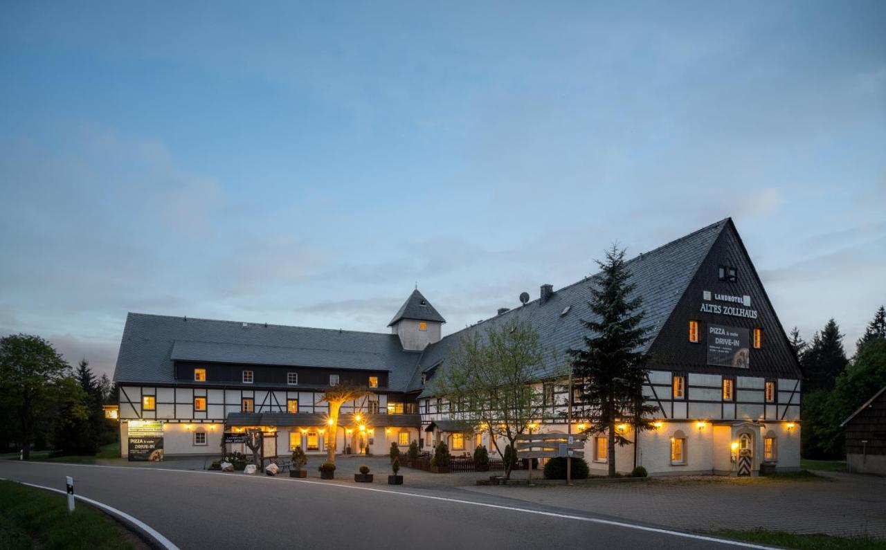 Landhotel Altes Zollhaus Хермсдорф Экстерьер фото
