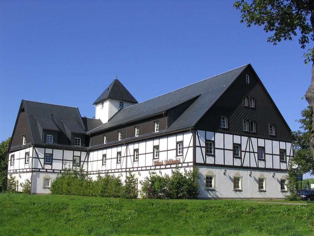 Landhotel Altes Zollhaus Хермсдорф Экстерьер фото